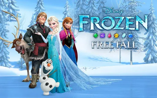 Disney Frozen Free Fall Games screenshot 5