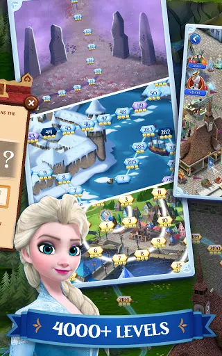 Disney Frozen Free Fall Games screenshot 7